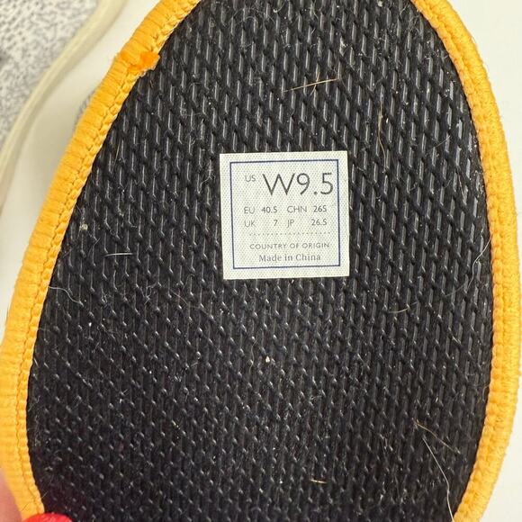 Rothy's The Original Slip On Sneakers Gray 'Opal Python' Casual Sz 9.5 - Picture 7 of 8